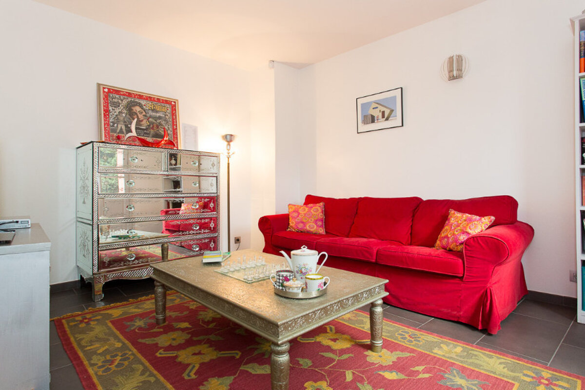 Relaxing room in the bastide valmasque b&B in biot